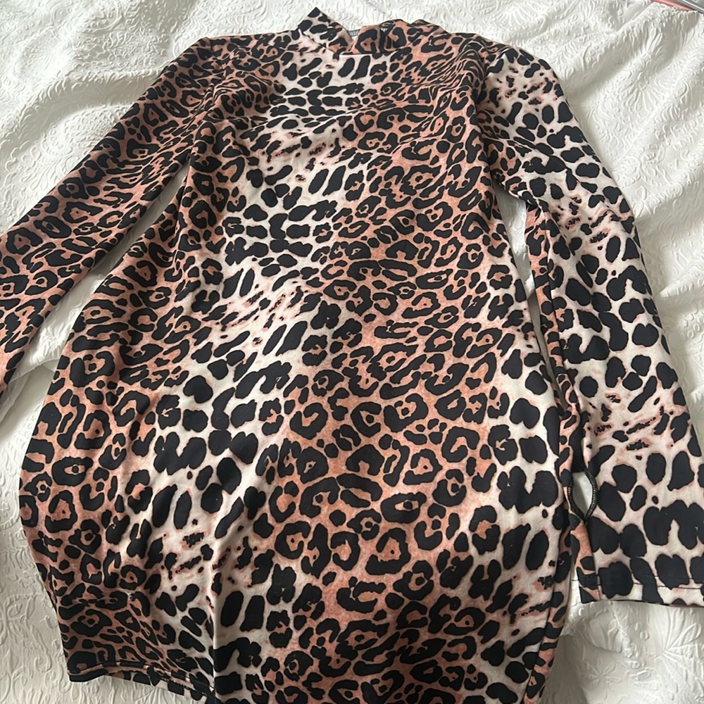 Size small tight fit cheetah dress